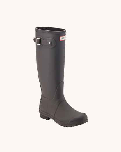 Hunter Original Tall Boots in Dark Brown