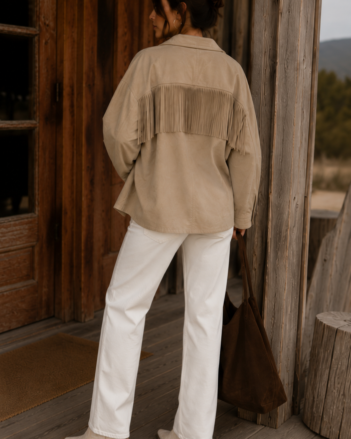 The Driftwood Fringe Jacket
