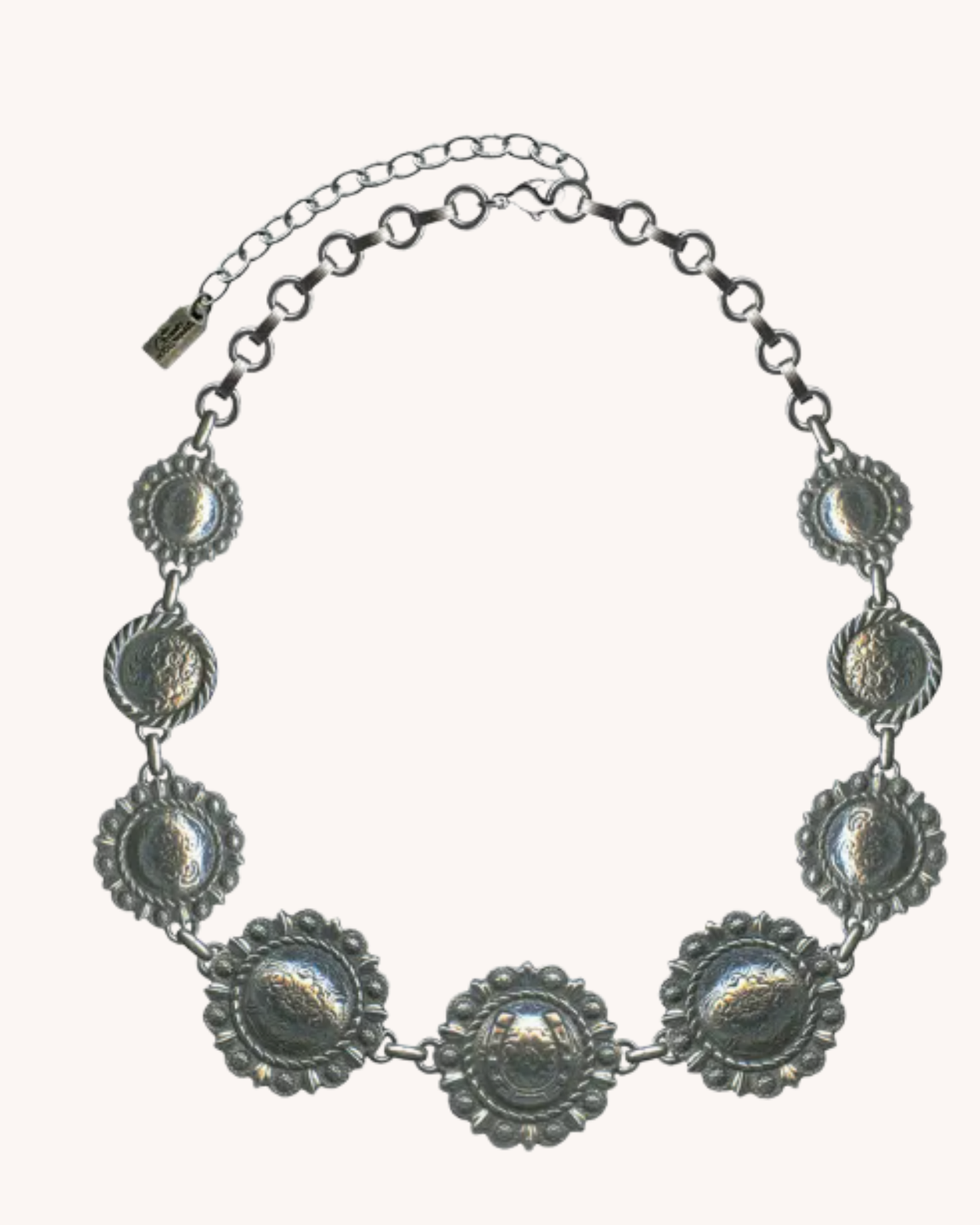 The Luckenbach Concho Necklace
