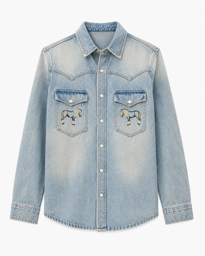 The Saddleback Denim Shirt