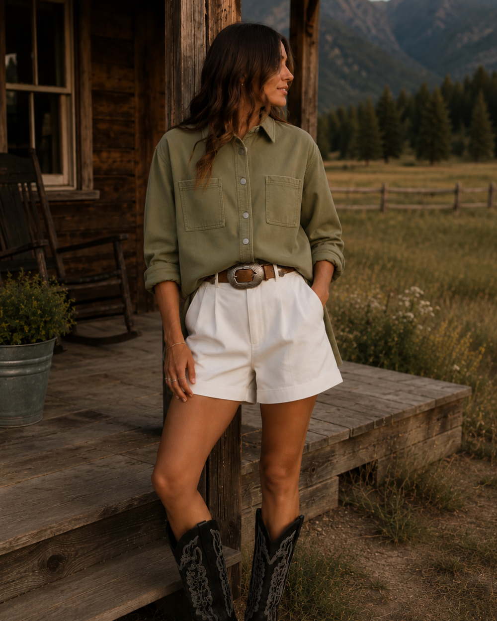 The Sagebrush Utility Shacket