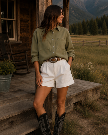 The Sagebrush Utility Shacket