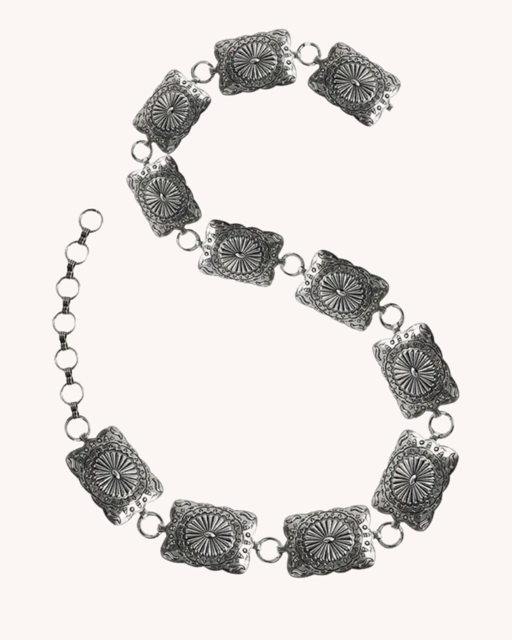 The Silver Spur Concho Belt