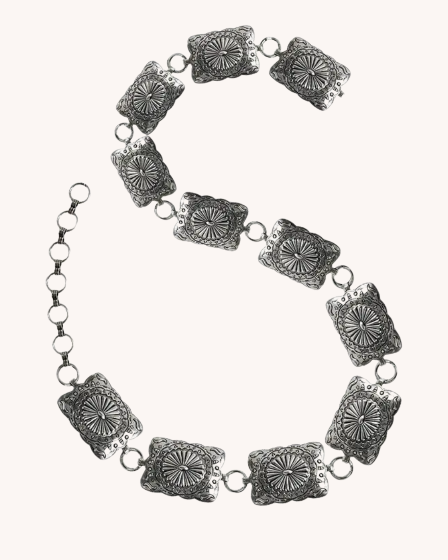 The Silver Spur Concho Belt