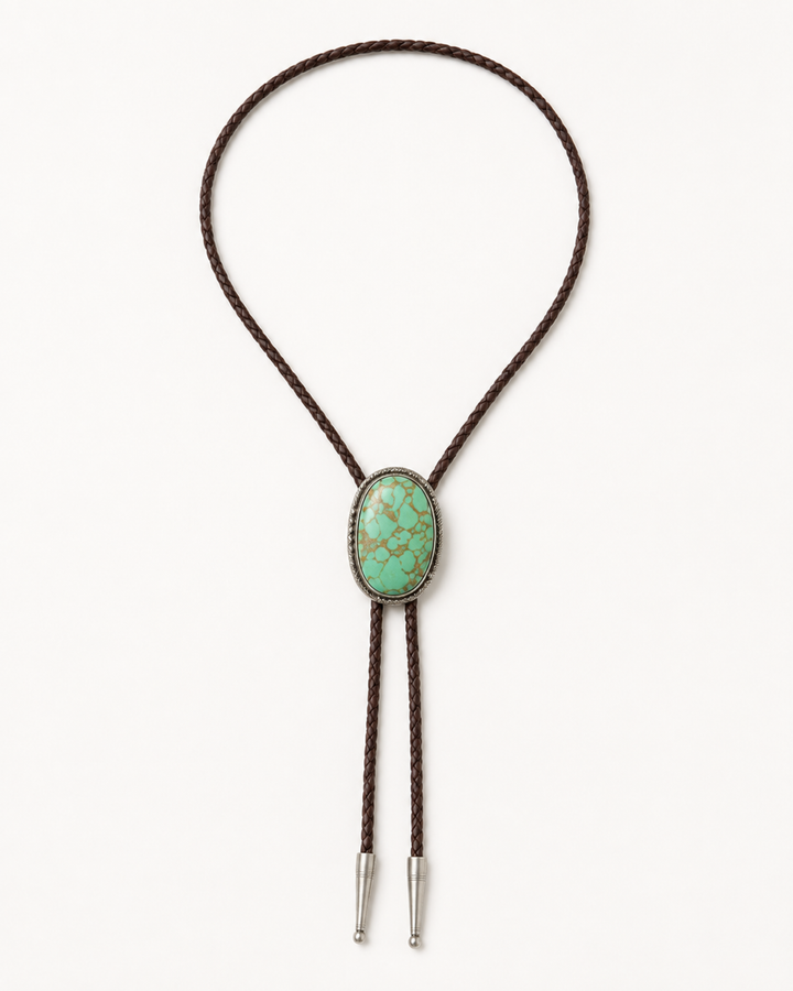 The Terlingua Stone Bolo Necklace