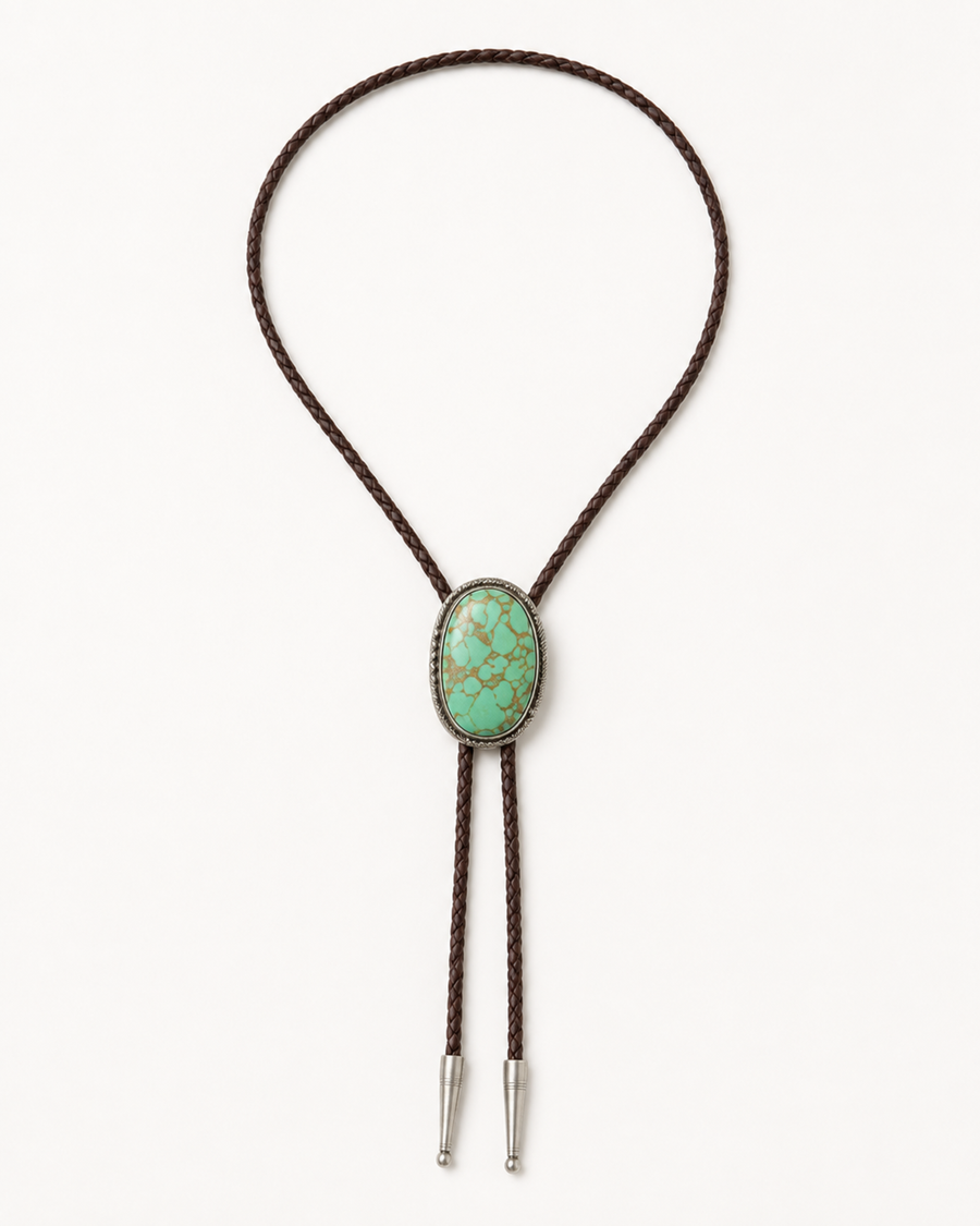 The Terlingua Stone Bolo Necklace