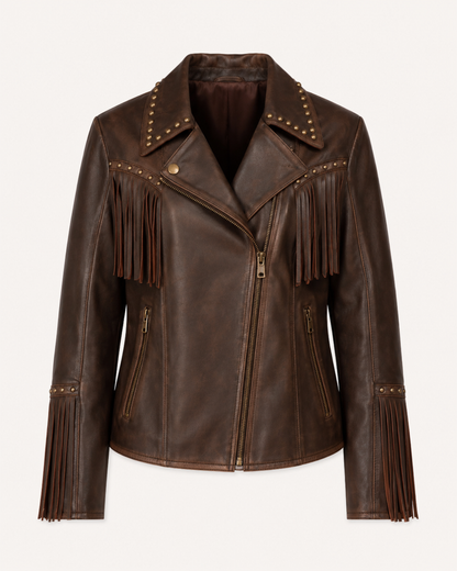 The Westward Fringe Leather Jacket