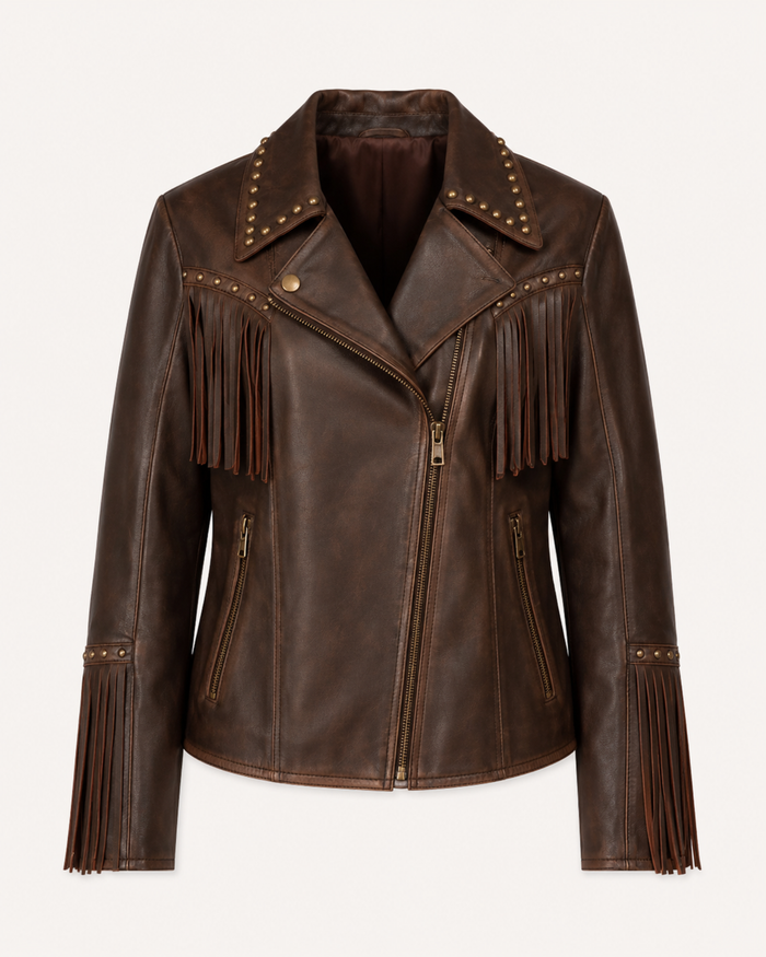 The Westward Fringe Leather Jacket