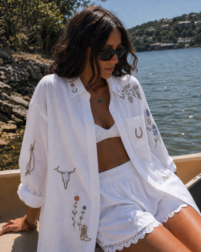 The Blanco Embroidered Shirt