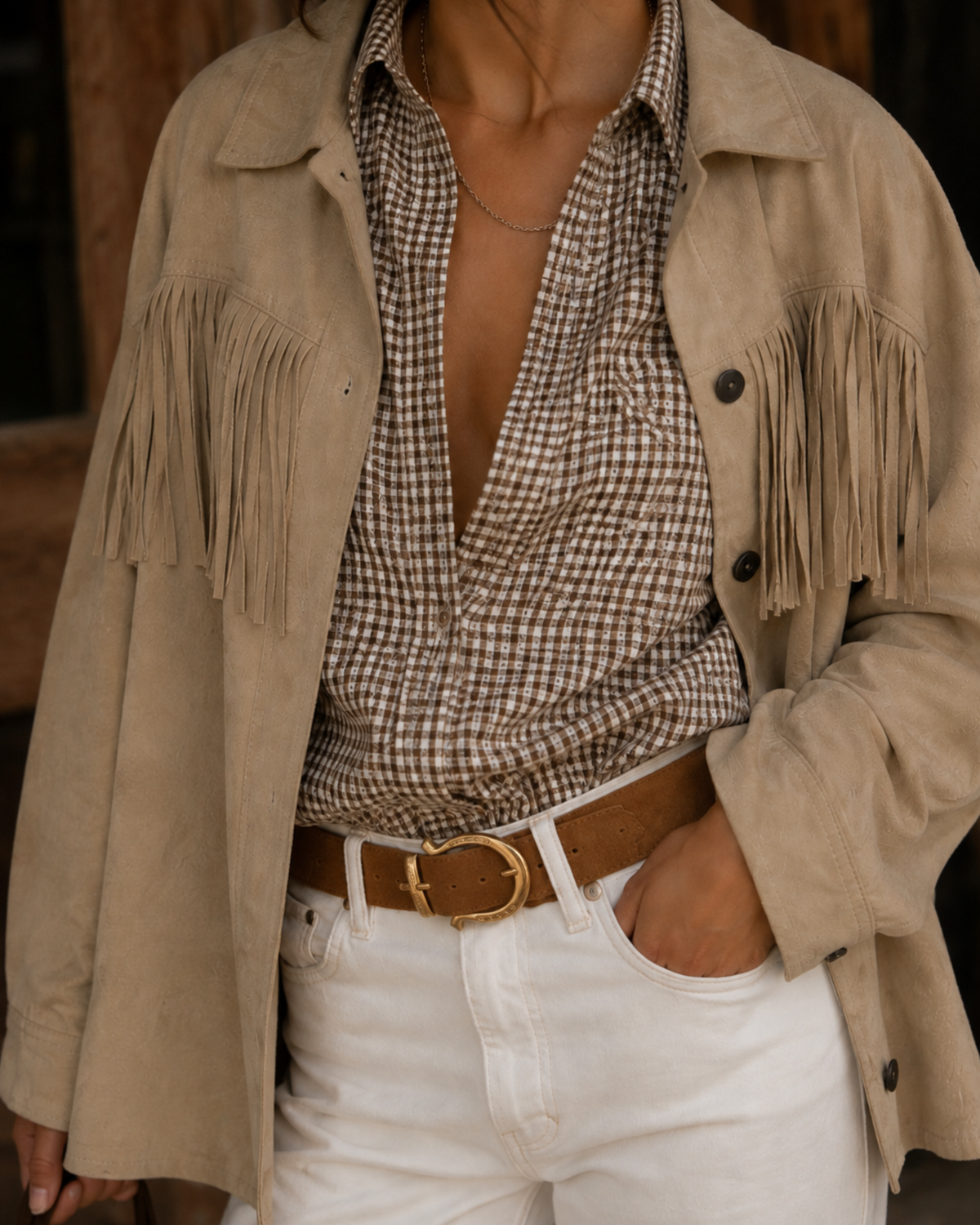 The Cibolo Suede Belt