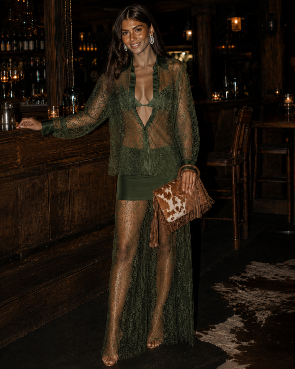 The Juniper Lace Three-Piece Set