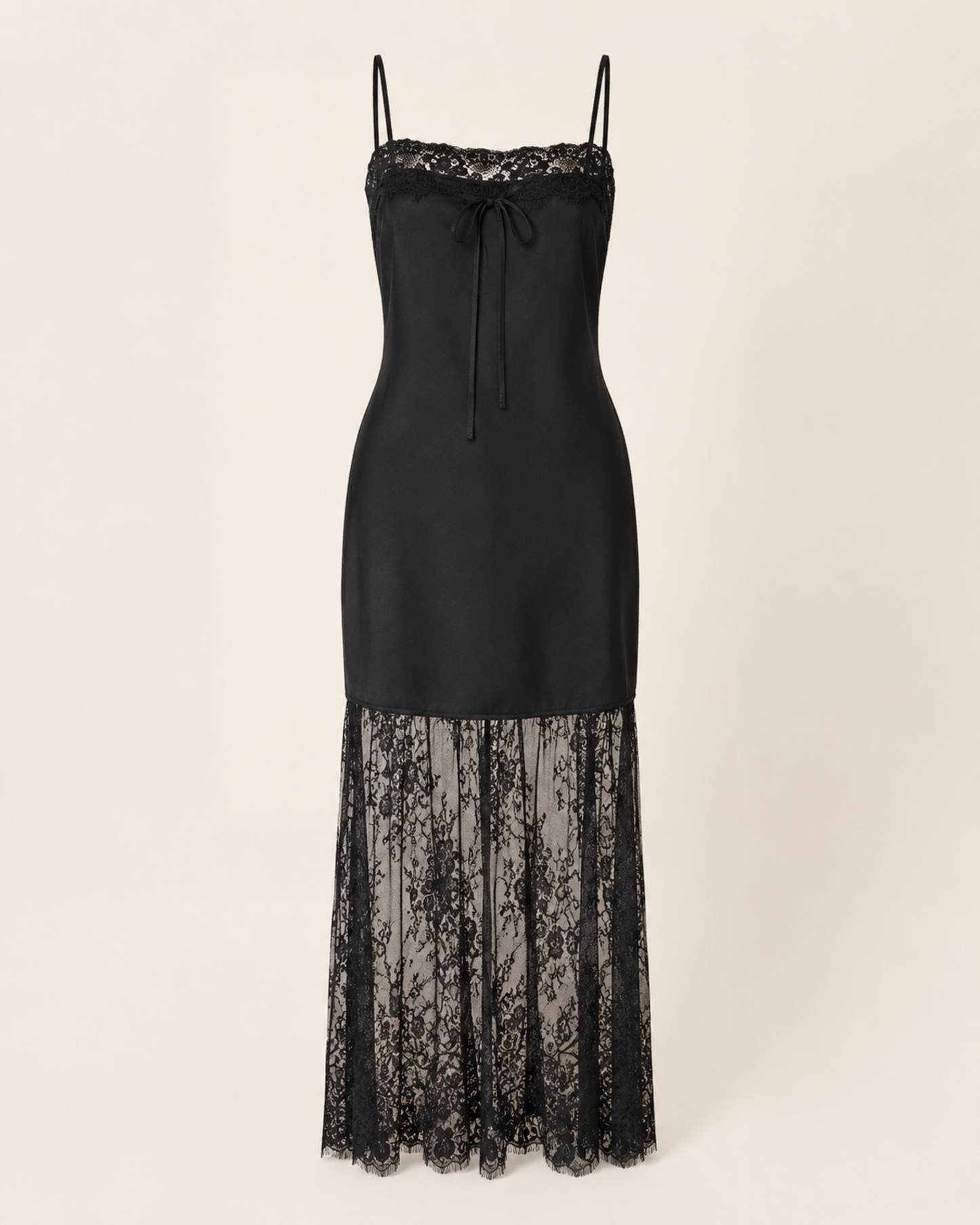 The Midnight Lace Dress