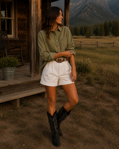 The Barton Pleated Short