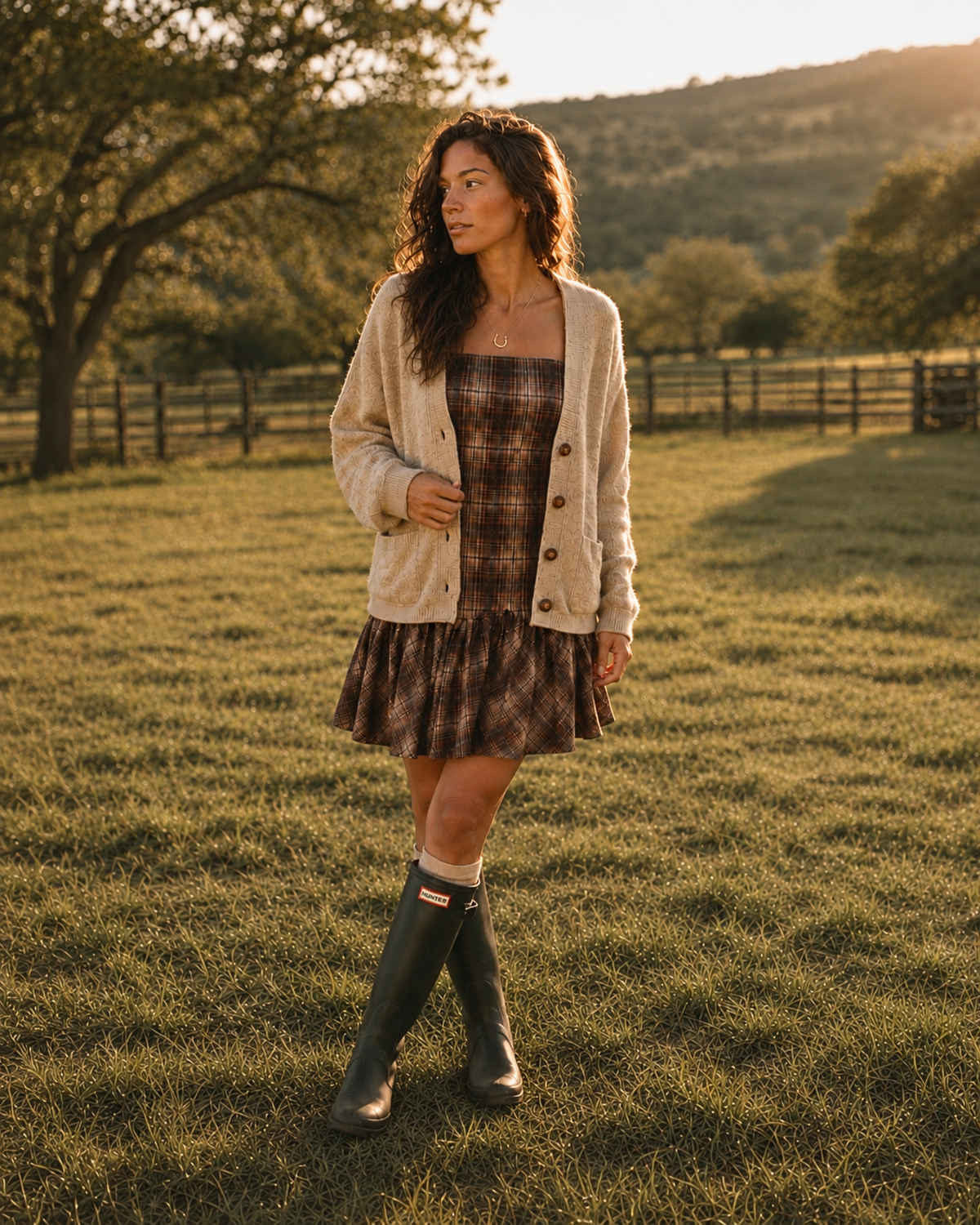 Hunter Original Tall Boots in Dark Brown
