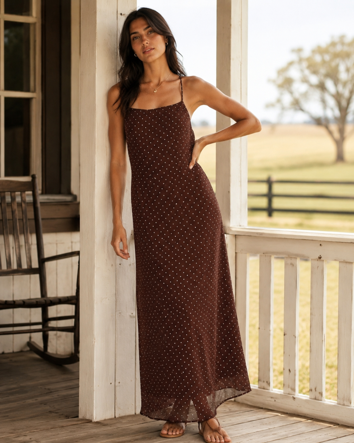 The Brownstone Slip Dress