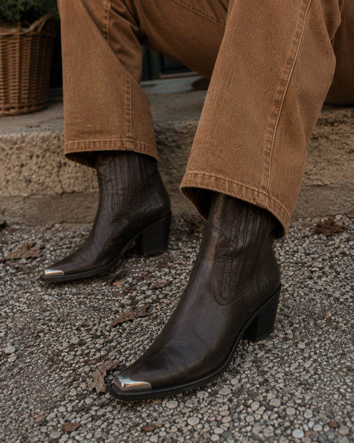 The Llano Western Bootie