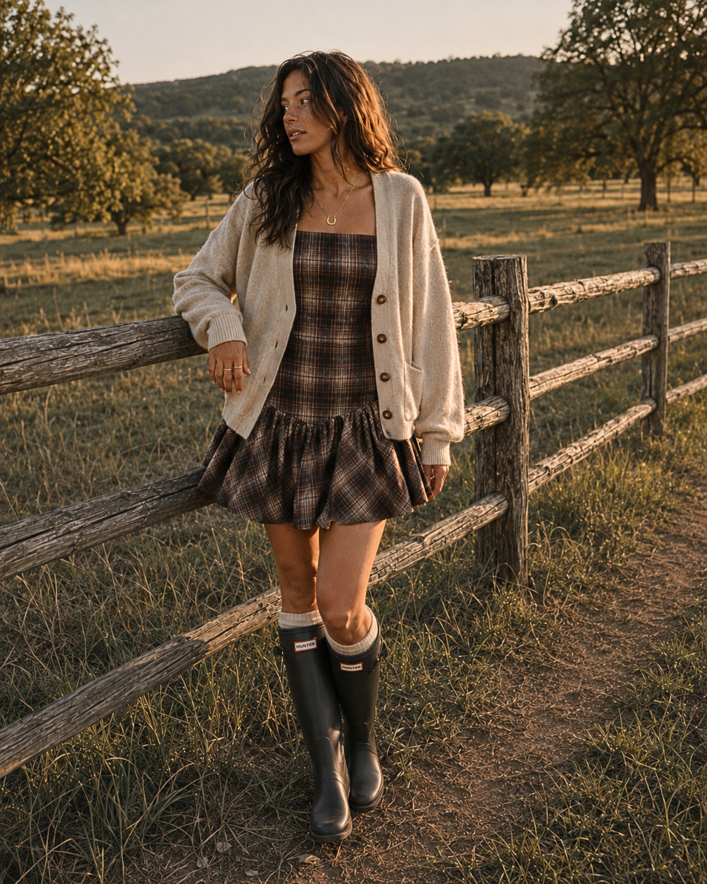 Hunter Original Tall Boots in Dark Brown
