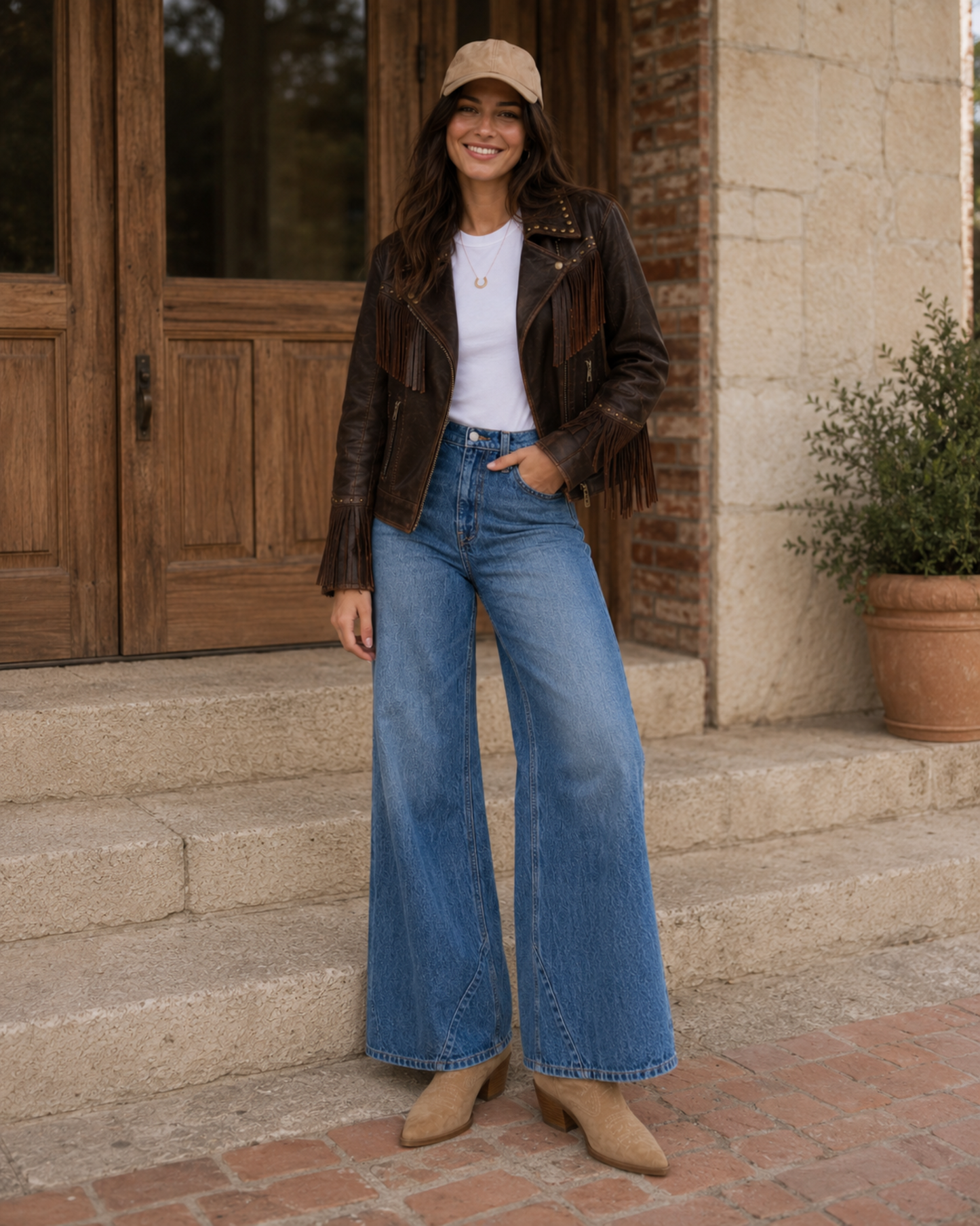 The Westward Fringe Leather Jacket